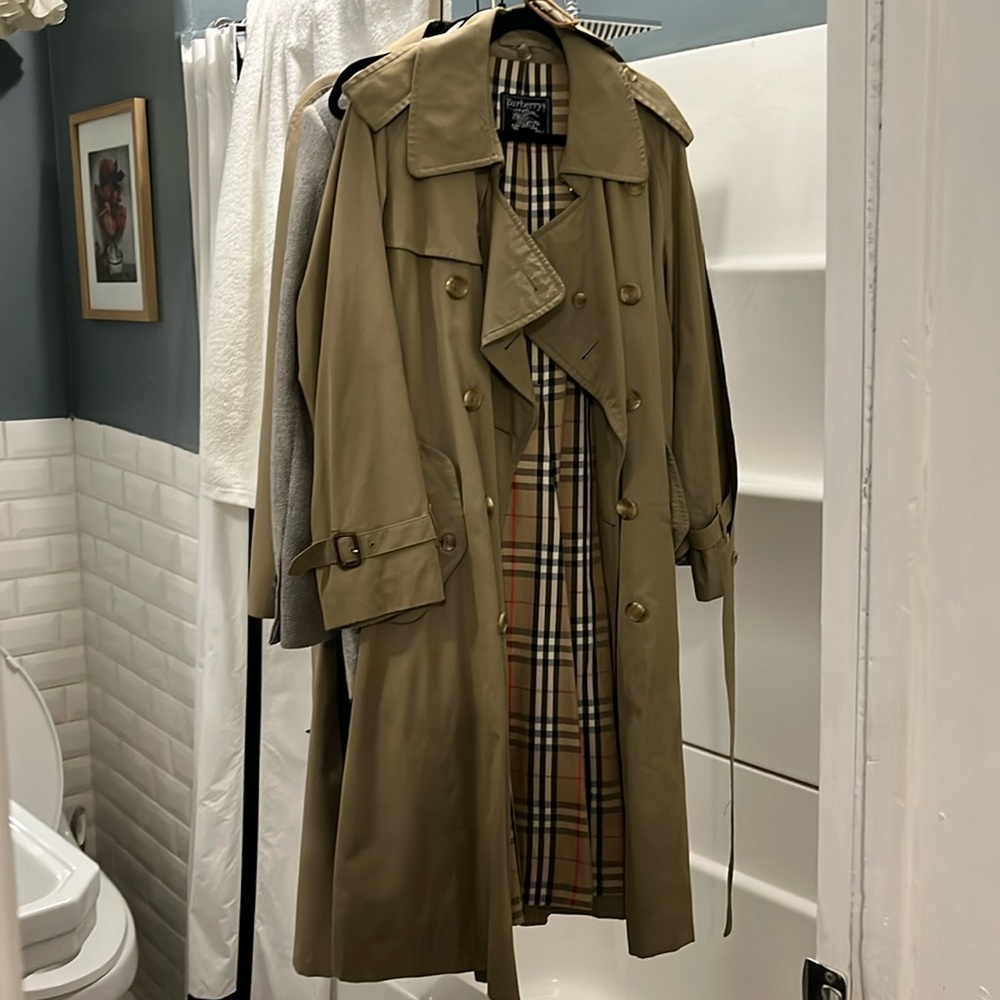 Vintage Burberry trench coat